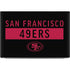 NFL San Francisco 49ers Black Performance Series Dell XPS Skin